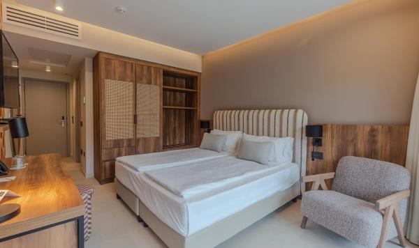 Wohnbeispiel Doppelzimmer Landseite Doppelzimmer