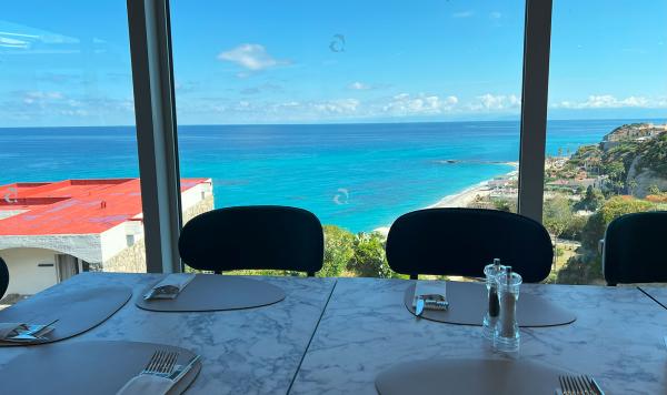 Meerblick aus dem Restaurant