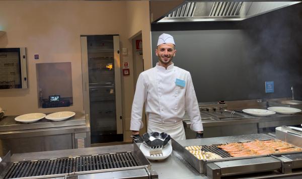 Glücklicher Mitarbeiter