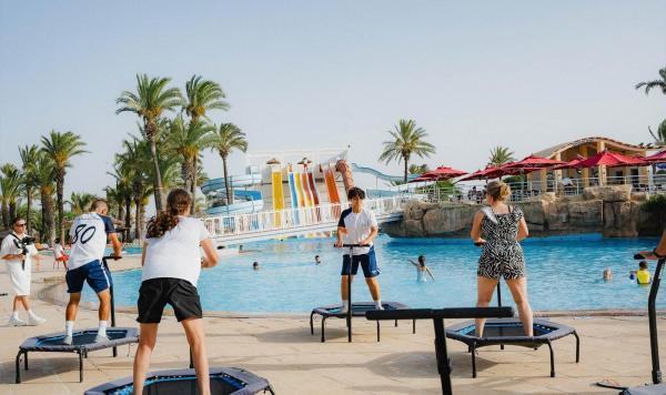 Fitness am Pool