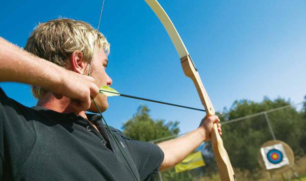 Bogen schiessen