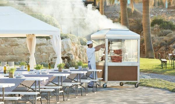 Grillen im Barbeque By The Beach