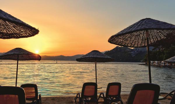 Wunderschöner Sonnenuntergang