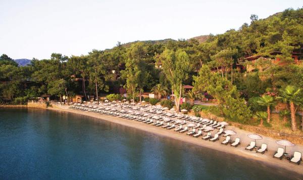 Strand mit Liegemöglichkeit