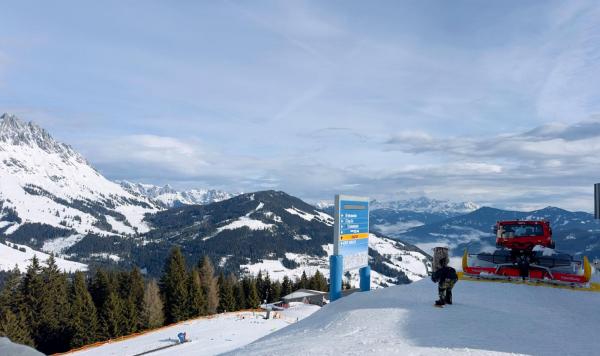Panoramablick auf die Berge
