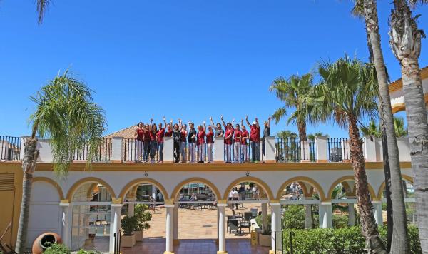 Das Cluburlaubteam vor Ort