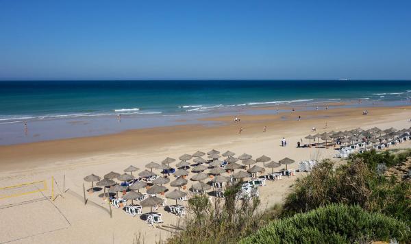 Blick auf den Strand