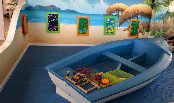 Spielbereich im Kinderrestaurant
