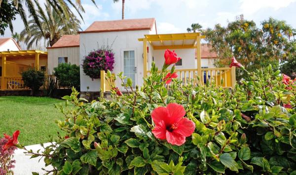 Blühende Clubanlage