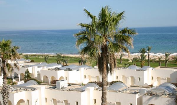 Anlage von oben im Calimera Delfino Beach Resort & Spa