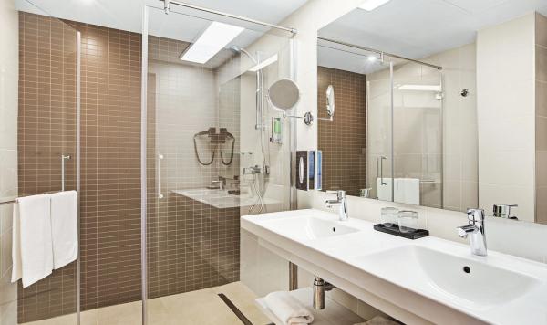 Badezimmer in der Suite