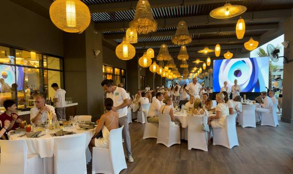 Speisen Sie im Freien