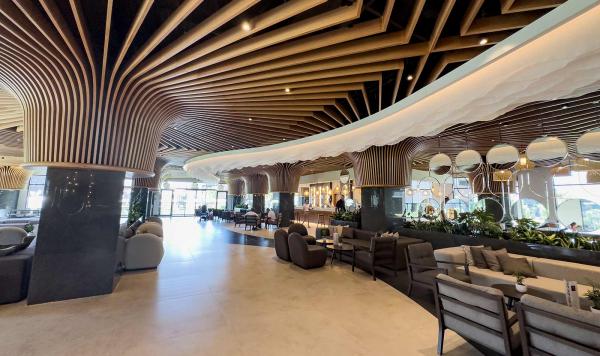 Rezeption mit modernem Design