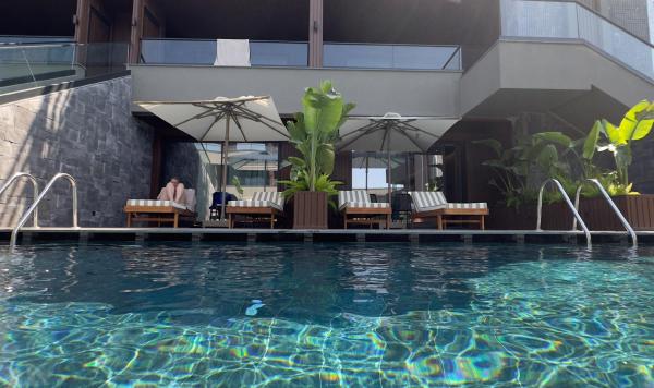 Ansicht Swim-up Zimmer