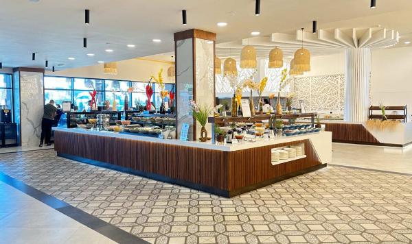 Buffet im Restaurant