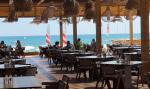 Strandrestaurant mit tollem Blick aufs Meer