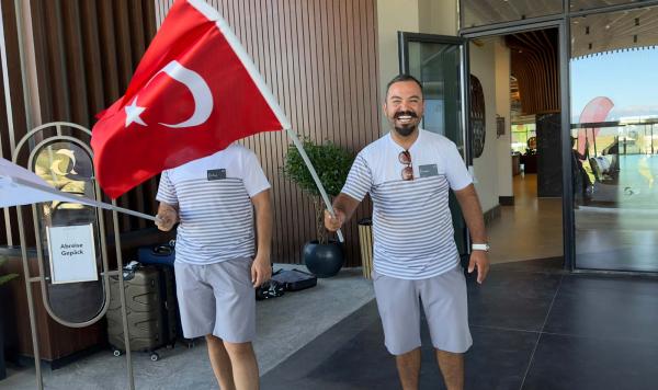 Glücklicher Mitarbeiter