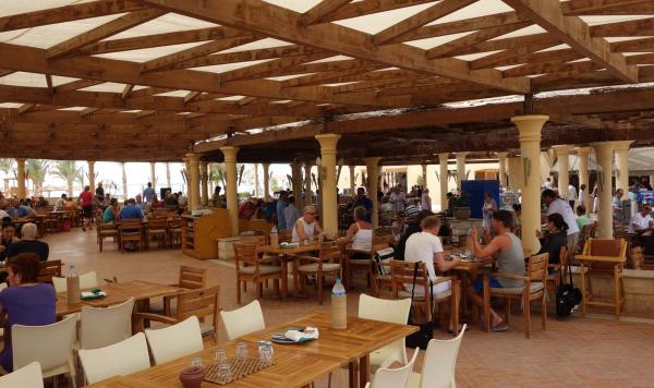 Strandrestaurant im Soma Bay