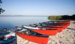 Boote am Strand