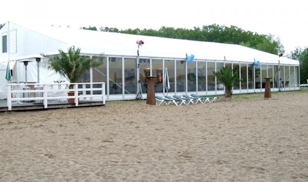Strandzelt am Fleesensee