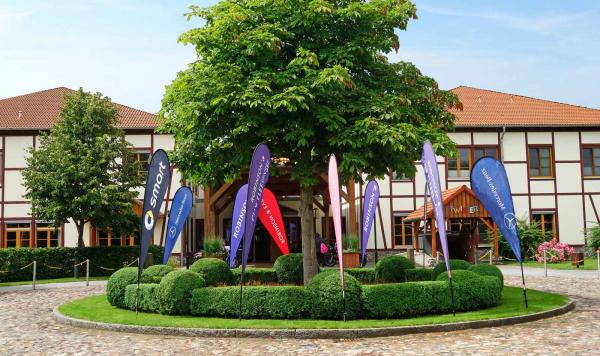 Eingang vom Fleesensee