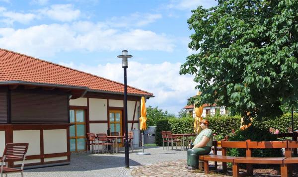 Hof im Robinson Club Fleesensee