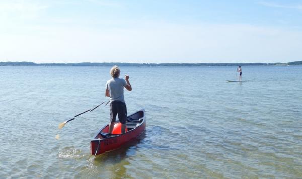 Stand-up Paddling im Cluburlaub