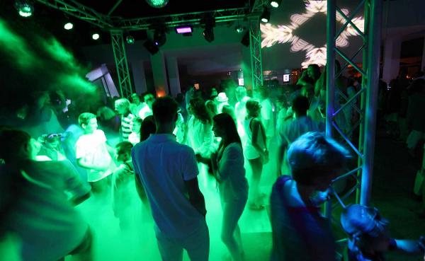 Party am Schachbrett