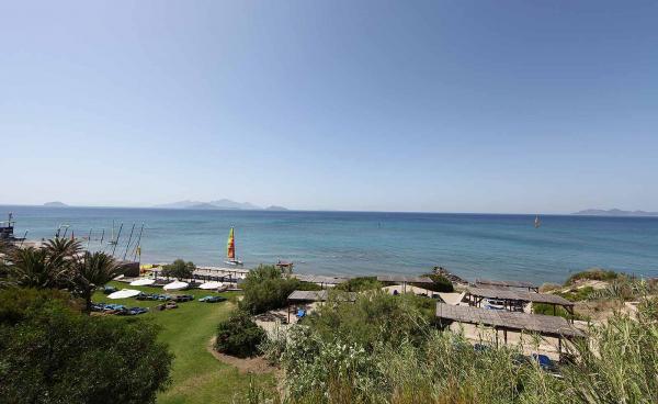 Liegewiese am Strand