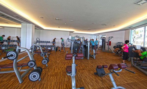 Fitnessstudio im Urlaub