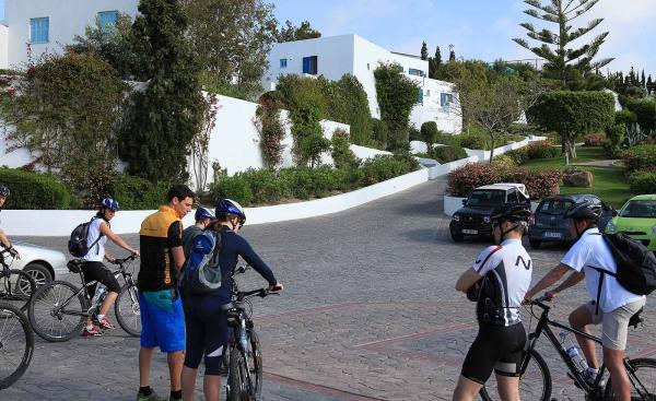 Kurz vor der Bike-Tour