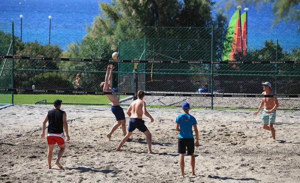 Beachvolleyball in Kos
