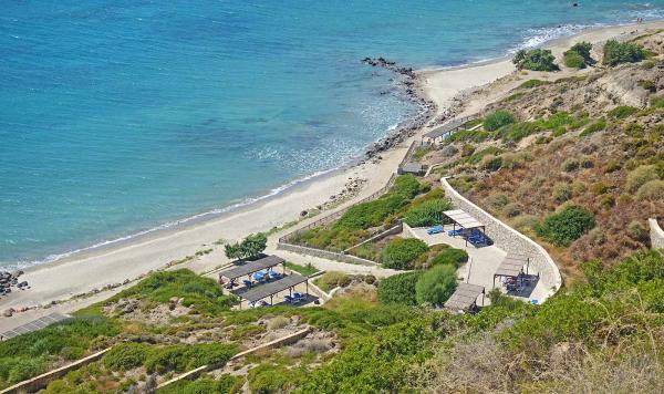 Blick auf den Strand