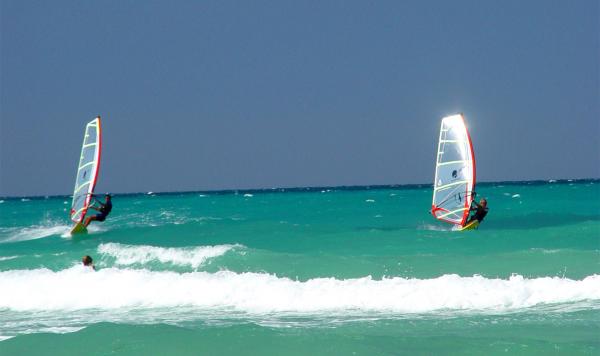 Wassersport im Apulia