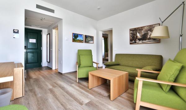 Wohnbeispiel mit separatem Wohnbereich