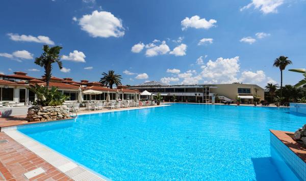 Blick über den Pool