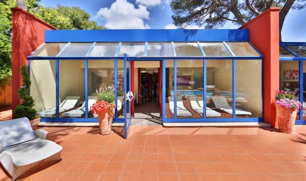 Eingang Wellnessbereich