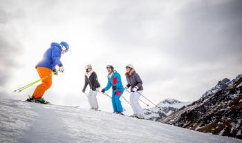 Skikurs in der Alpenrose Zürs