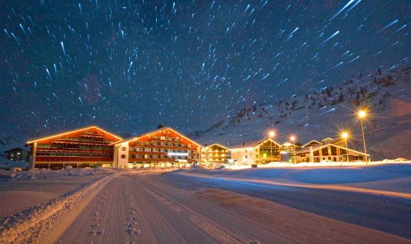 Anfahrt zum Club Alpenrose Zuers