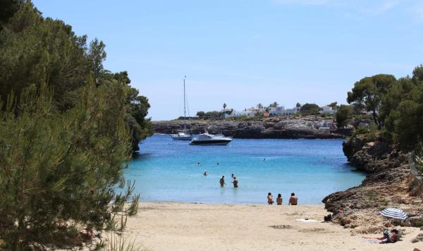 Idyllische Badebucht