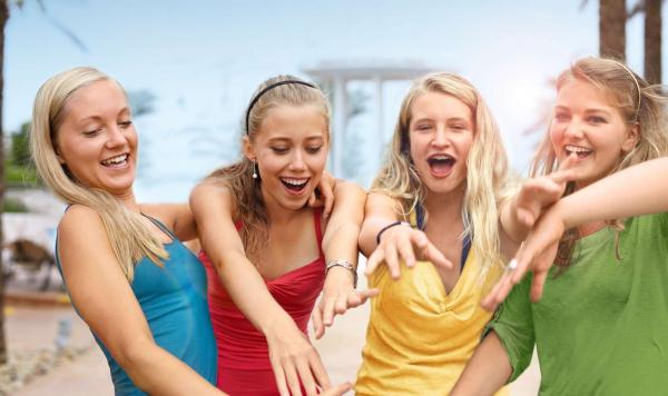 Jugendliche im Robinson Cala Serena