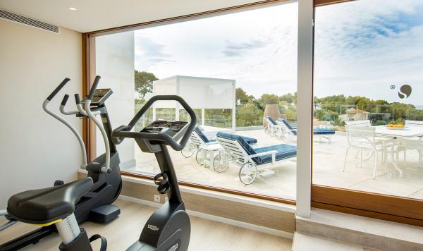 Fitness in der Suite