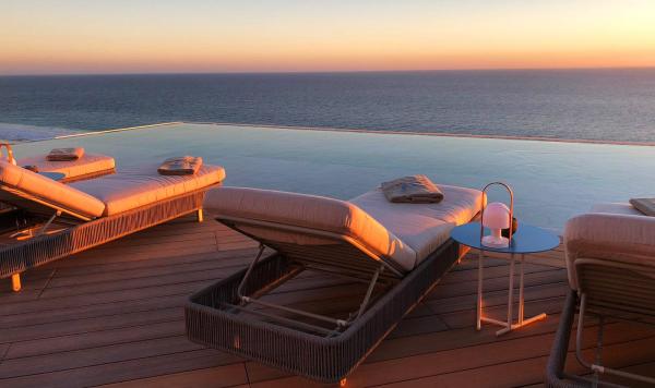 Ausblick von der Rooftop Bar