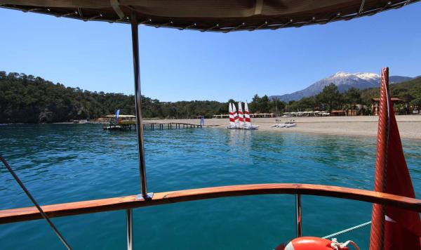 Blick auf den Strand