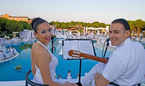 White Party mit Live Music