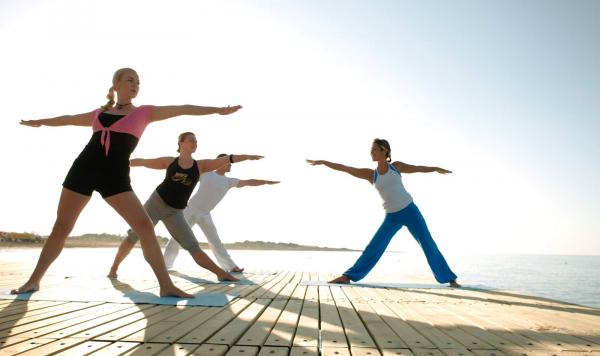 Sportprogramm an der frischen Luft