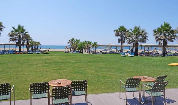 Blick auf den Strand