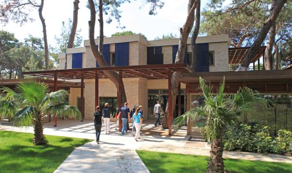 Eingang Saunabereich