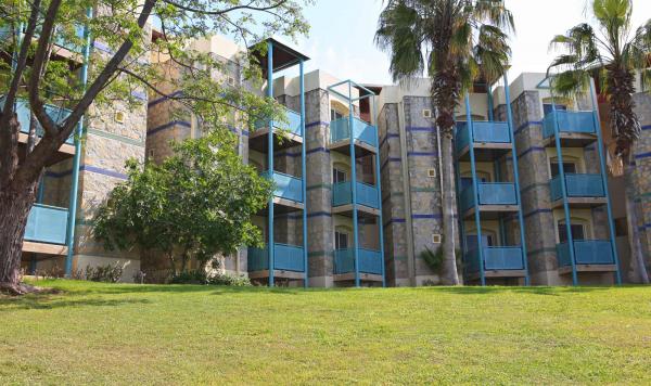 Balkone im Robinson Pamfilya