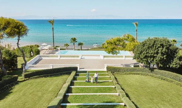 Garten, Pool und Meer